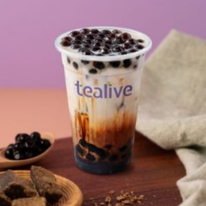 Tealive Menu - Bang Bang Chocolate with Brown Sugar Warm Pearls 