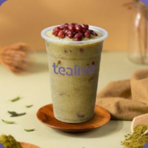 Tealive Nishio Matcha Smoothie with Red Bean Price