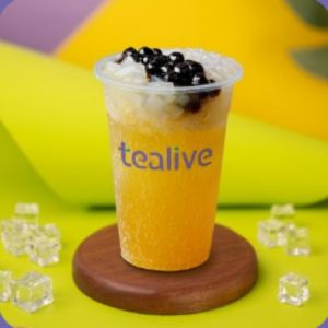 Tealive Malaysia Sparkling Lemonade Tea with 3Q Jelly 