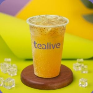 Tealive Malaysia Sparkling Lemonade Tea with Chia Seed